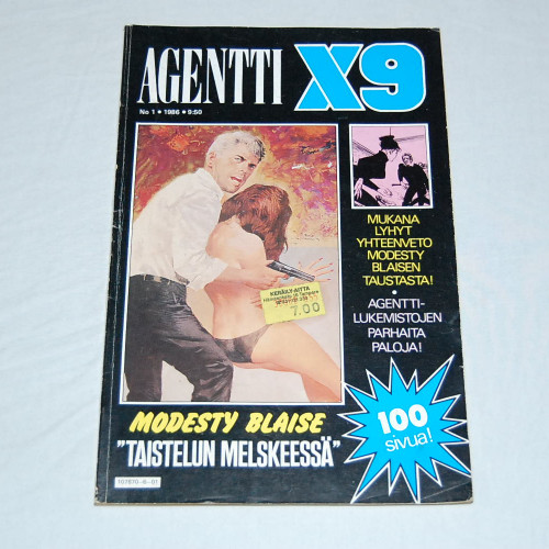 Agentti X9 01 - 1986